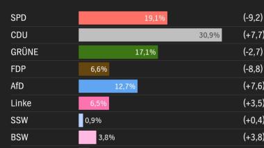 FDP Wahlergebnis in Wentorf