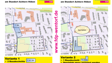 2 mögliche Neubauten